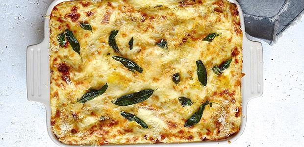 Pastitsio with basil and sage butter - Food24