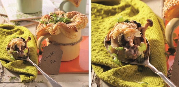 Creamy chicken and mushroom pot pies - Food24