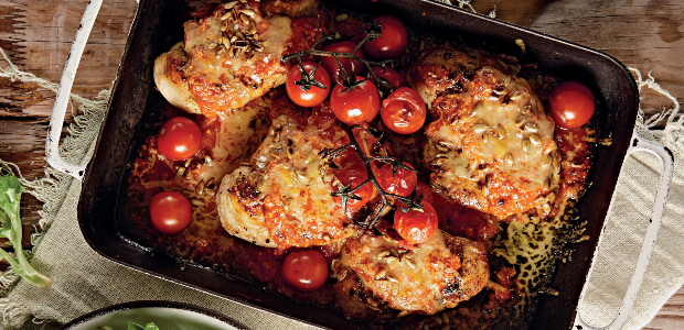 Tomato and pecorino roast chicken - Food24