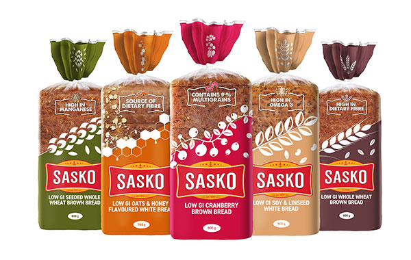 Sasko bread range