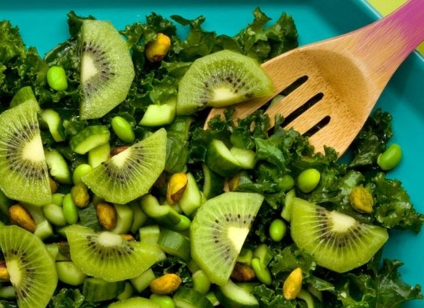 green super food salad