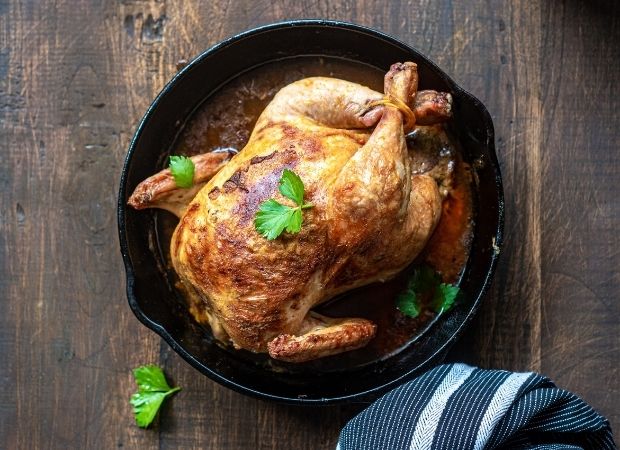 Perfect roast chicken
