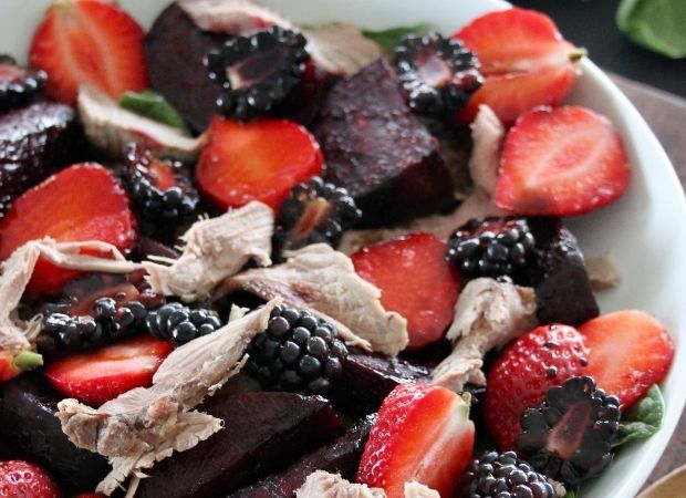 lamb-beetroot-strawberry-salad