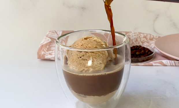 Coffee infused dessert. Image sourced online.
