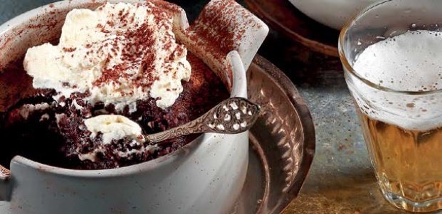 chocolate and beer pudding