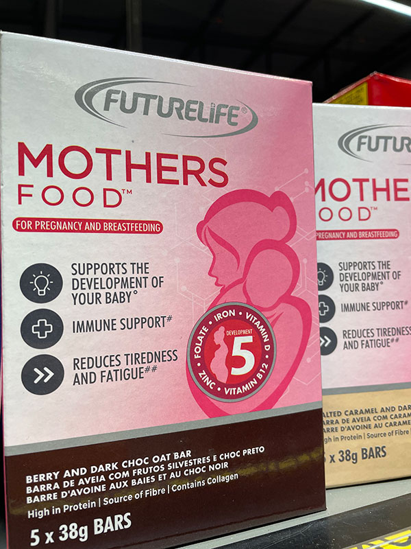 Futurelife Mothers Food oat bars
